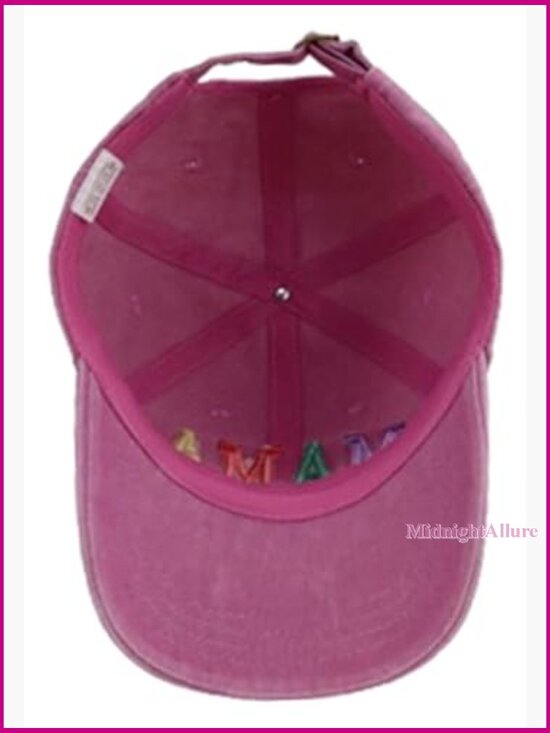 Matching Mama and Mini Baseball Caps Mommy Daughter Set main image 4
